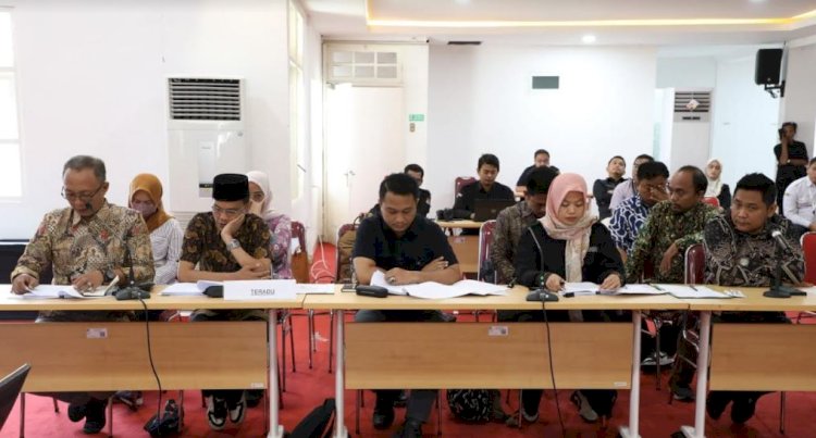  Pemeriksaan DKPP terhadap Bawaslu Jatim dan Bawaslu Surabaya Atas Dugaan Laporan Caleg/ist