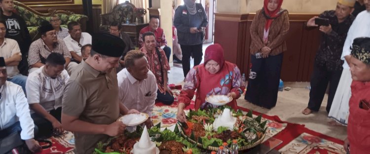 Perresmian posko pemenangan Risma-Gus Hans di Surabaya/RMOLJatim