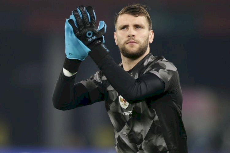 Kiper Timnas Indonesia Maarten Paes/Ist
