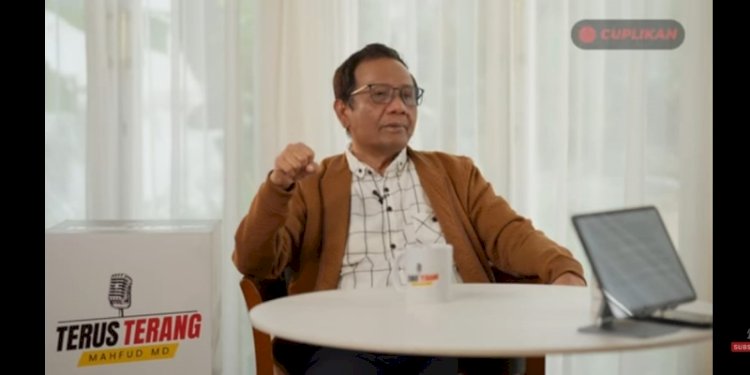 Pakar Hukum Tata Negara, Mahfud MD/Repro