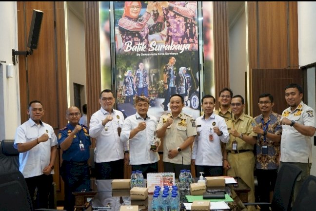 Agus Hebi Djuniantoro menerima Kunker dari Kemenko Polhukam RI/RMOLJatim