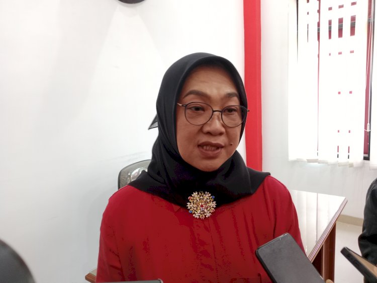 Wakil Sekertaris Jenderal Bidang Program Kerakyatan PDIP Sadarestuwati.