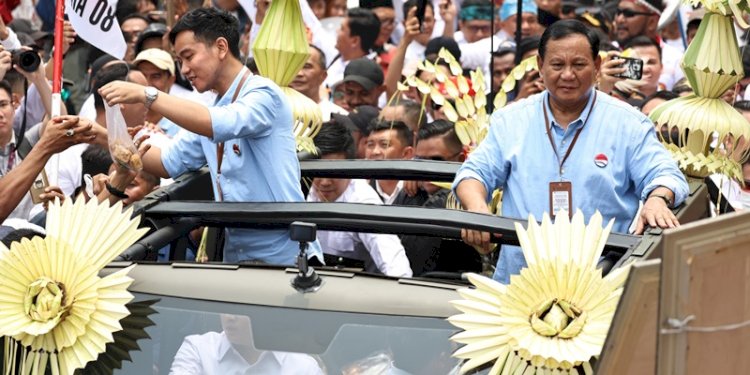 Presiden terpilih, Prabowo Subianto dan Wapres terpilih, Gibran Rakabuming Raka/Ist