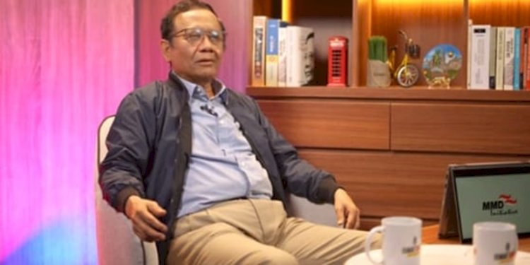 Tangkapan layar Mahfud MD/RMOL