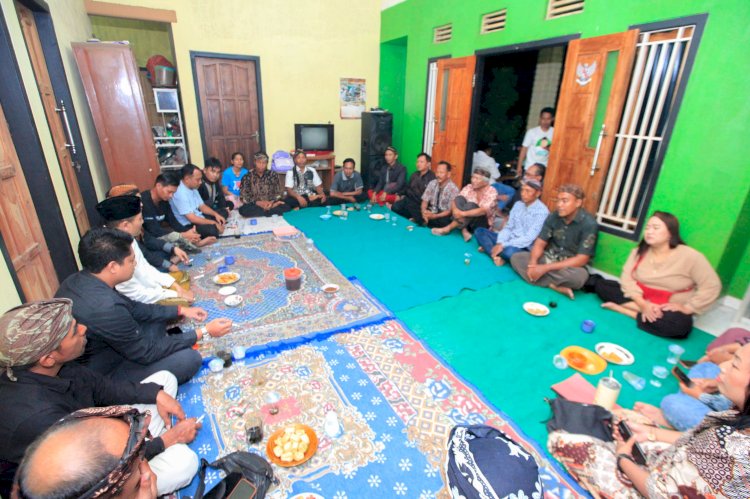 Pertemuan bakal Cabup Banyuwangi Gus Ali Makki bersama para tokoh penghayat di Bumi Blambangan/ist