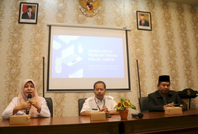Sosialisasi pendaftaran sertifikasi halal untuk UMKM/ist