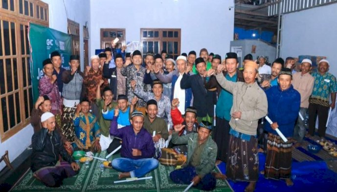 Gus Makki bersama Majelis Jenggirat Bareng Kecamatan Pesanggaran, Banyuwangi/ist