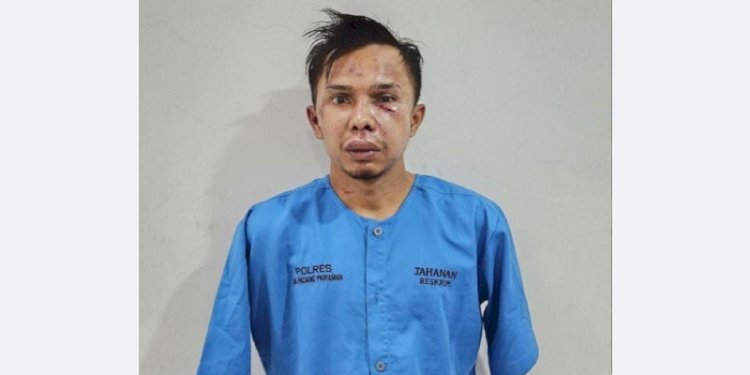 Tersangka pelaku pemerkosaan pedagang gorengan di Sumatera Barat/Ist