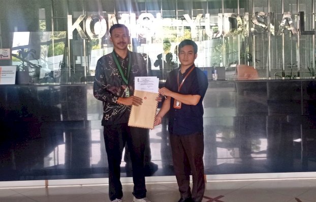 HMI Cabang Pandeglang melaporkan Hakim Pengadilan Negeri Pandeglang ke Komisi Yudisial/Ist