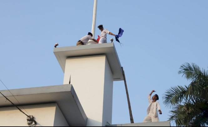 Teatrikal Refleksi Perobekan Bendera di Hotel Majapahit/ist