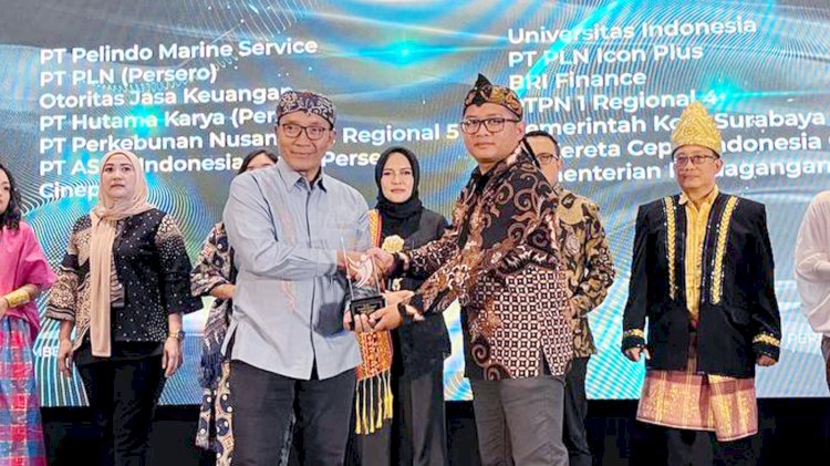 Penghargaan Press Release Terbaik dalam Media Relations Award 2024 diberikan kepada PTPN I Regional 4