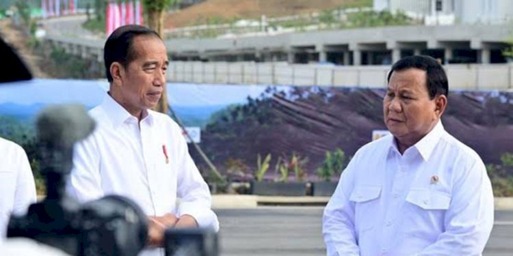 Presiden Joko Widodo dan Presiden Terpilih Prabowo Subianto/Istimewa