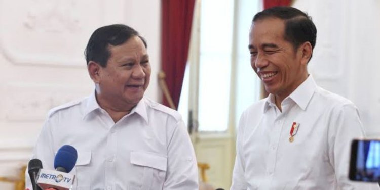Prabowo Subianto dan Presiden Joko Widodo/Net