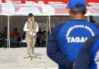 Tagana Latih Mitigasi Bencana, PJs Wali Kota Surabaya : Pelatihan Perlu Lebih Masif Hingga Sekolah