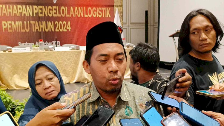 Komisioner Divisi Perencanaan dan Logistik KPU Jatim mengatakan, KPU Jawa Timur Miftachul Rozaq/ist