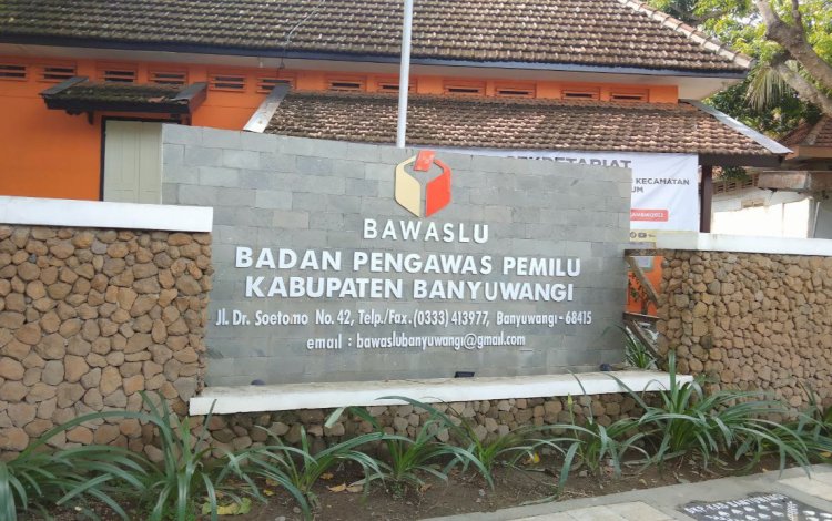 Sekretariat Kantor Bawaslu Banyuwangi/RMOLJatim