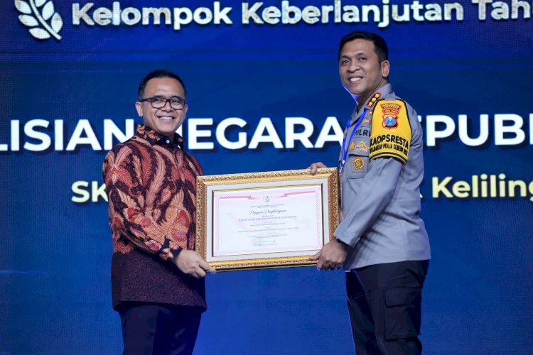 Penghargaan untuk Polresta Sidoarjo 