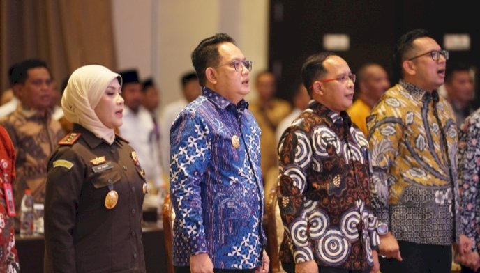 Kegiatan orientasi dari BPSDM yang dihadiri Pj gubernur Jatim, Kajati Jatim 