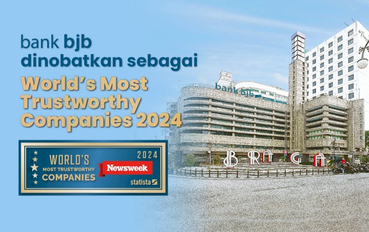 Bank bjb Raih World's Most Trustworthy Companies 2024 / Istimewa