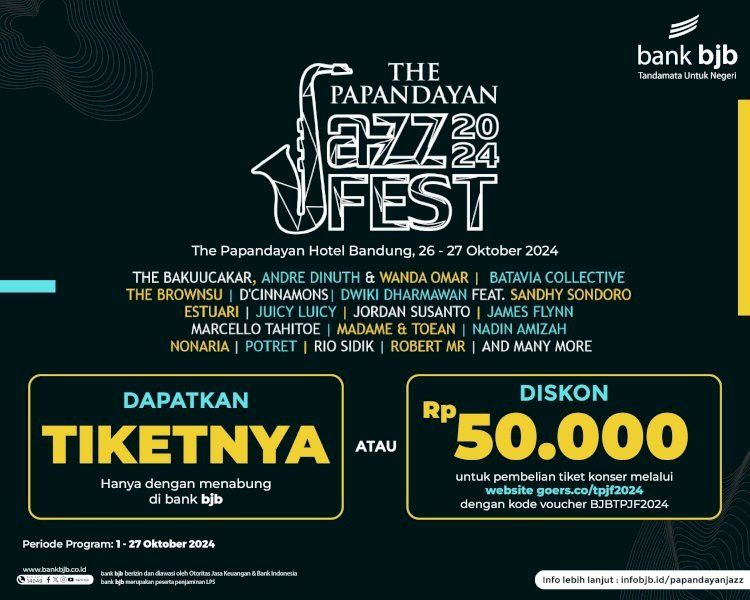 bjb : Papandayan jazz fest 2024