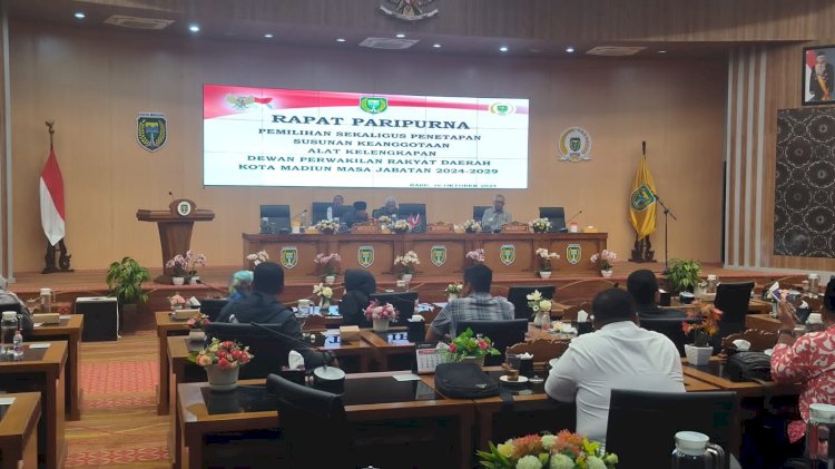 Sidang paripurna DPRD Kota Madiun/ist