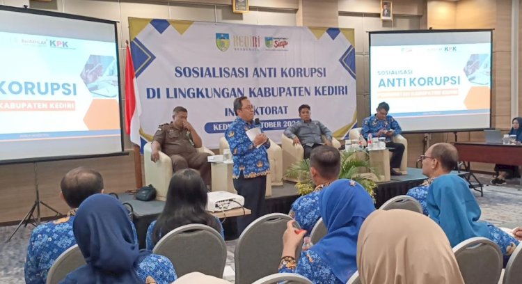  Acara sosialisasi anti korupsi/ist