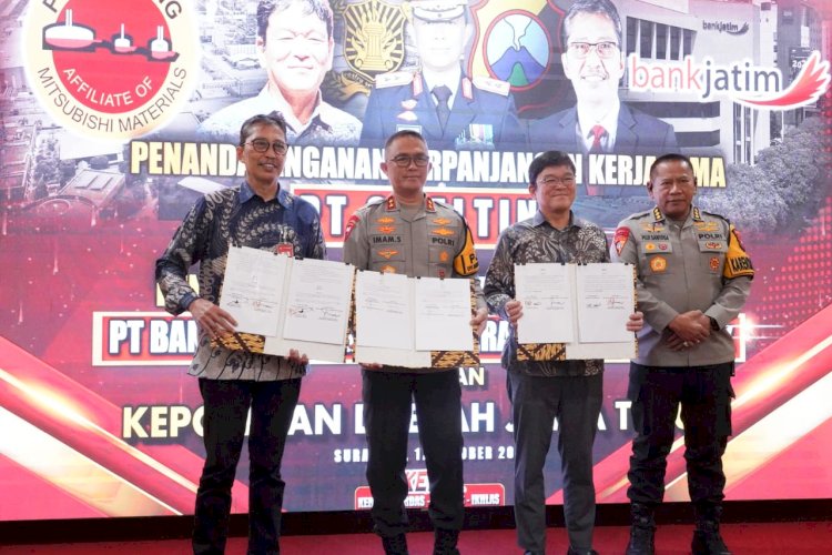 Sinergitas bank Jatim dan Polda Jatim 