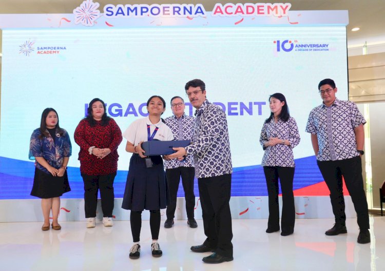 10 tahun dedikasi Sampoerna Academy terhadap dunia pendidikan 