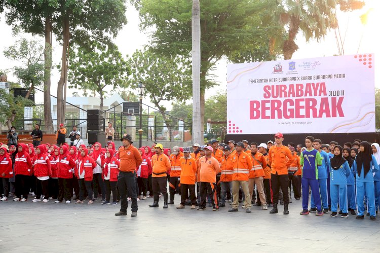 Peluncuran Surabaya Bergerak Jilid II/Ist
