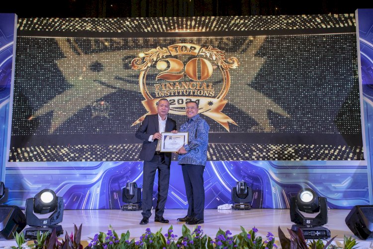 Bank bjb Raih Pengakuan Top 20 Financial Institution 2024