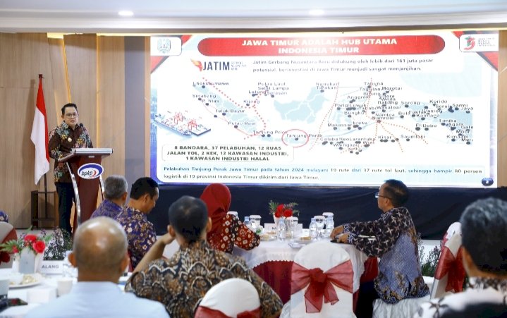 Adhy Karyono saat jadi Keynote Speaker pada Workshop Penguatan Pengelolaan BUMD dan BLUD Layanan Kesehatan untuk Kontribusi Optimal Dalam Percepatan Pembangunan Ekonomi di Daerah Tahun 2024/Ist
