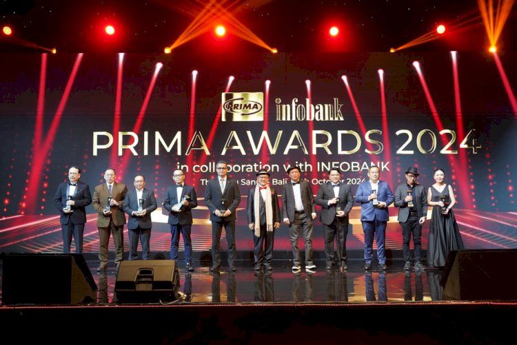 bankjatim menyabet penghargaan dalam ajang Prima Awards 2024/Ist