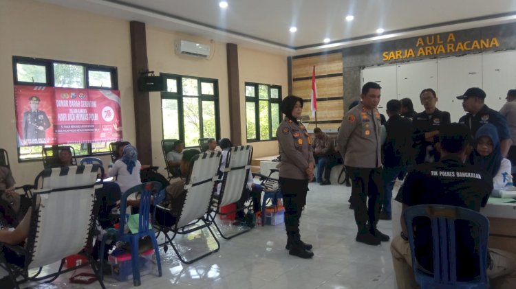 kolaborasi humas Polri dan jurnalis di Bangkalan dalam pilkada 2024