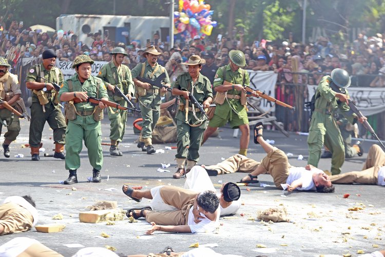 Teks foto: Parade Juang 2024/ist