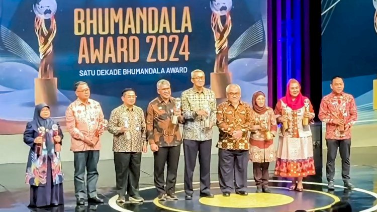 Penghargaan dari Badan Informasi Geospasial/ist