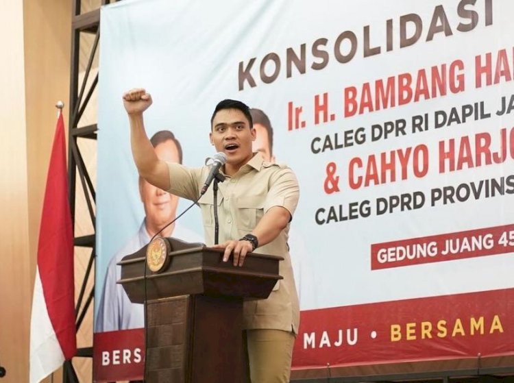 Cahyo Haryo dari Partai Gerindra Surabaya yang akan menggelar konser kampanyekan Khofifah-Emil dan Eri-armuji 