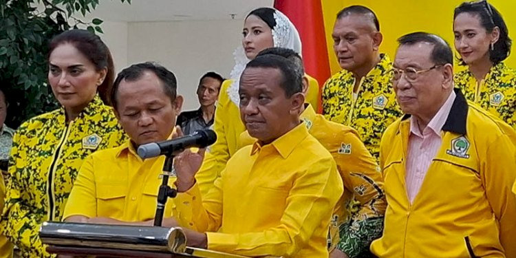Ketua Umum Partai Golkar, Bahlil Lahadalia di kantor DPP Partai Golkar, Palmerah, Jakarta Barat, Kamis, 7 November 2024/RMOL