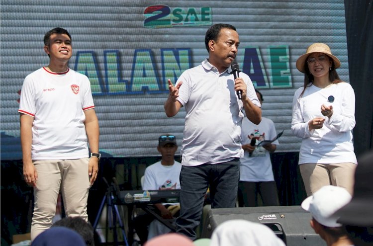 Jalan sehat SAE Kota Blitar/RMOLJatim