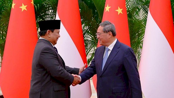 Prabowo Subianto dan Presiden China