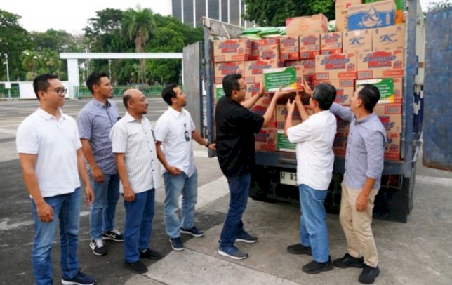 Petrokimia Gresik Kirim Bantuan Korban Erupsi Gunung Lewotobi