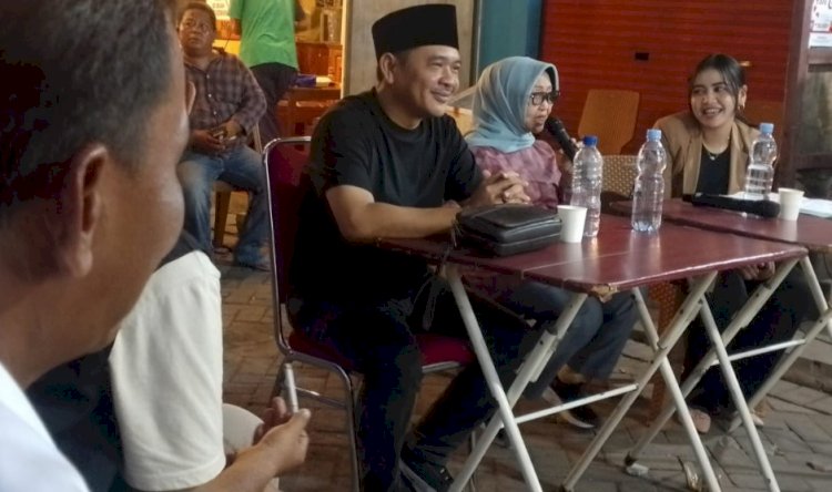 Mundjidah dan Sumrambah saat dialog hajar Murah/ist