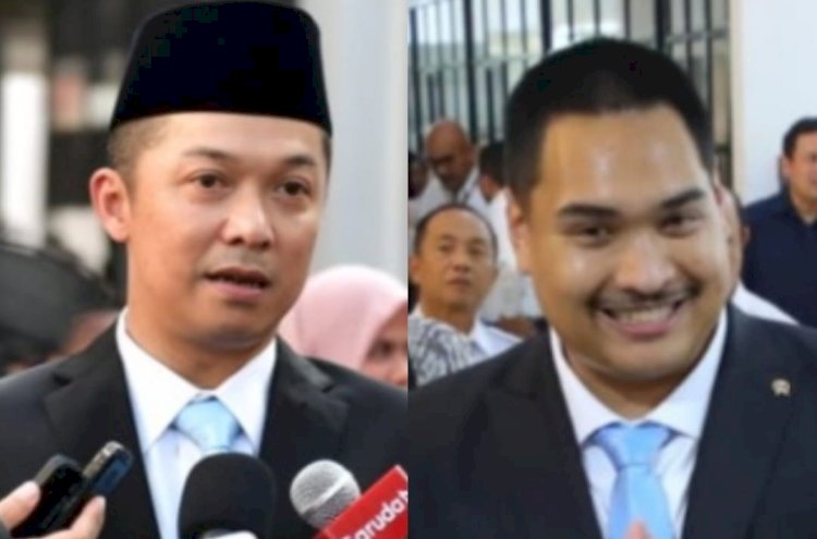 Menteri Pemuda dan Olahraga Republik Indonesia (Menpora RI) Dito Ariotedjo dan Wakil Menteri (Wamenpora RI) Taufik Hidayat/Ist