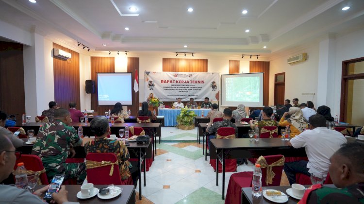 Acara Raker di Hall Werkudoro hotel Setia Budi kota Madiun/Ist