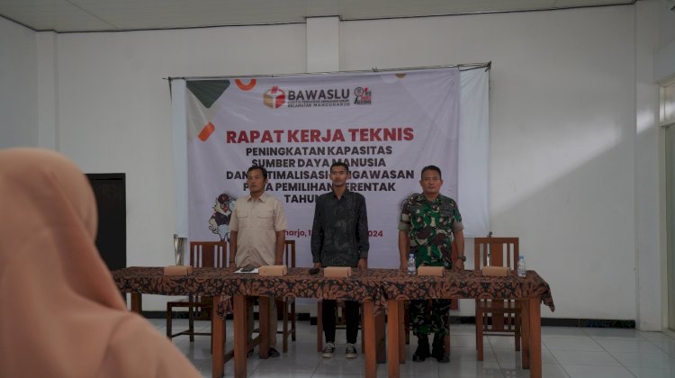 Kegiatan Raker Panitia Pengawas Pemilu (Panwaslu) Kecamatan Manguharjo, Kota Madiun/RMOLJatim