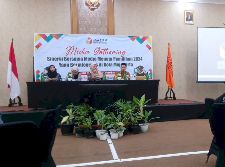 Bawaslu Kota Mojokerto adakan media gathering untuk sosialisasikan regulasi baru/ist