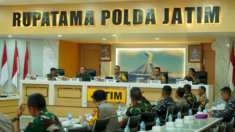 Rakor pengamanan Pemilukada serentak di Jawa Timur/ist