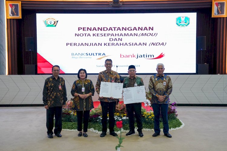 Kerjasama Bank Jatim dan Bank Sultra 