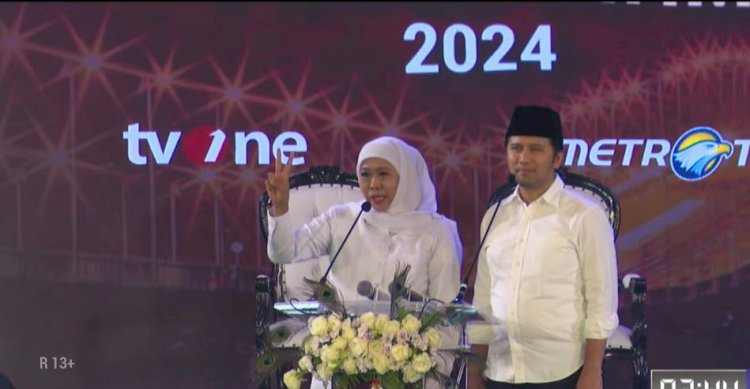 repro debat Pilgub Jatim/ist