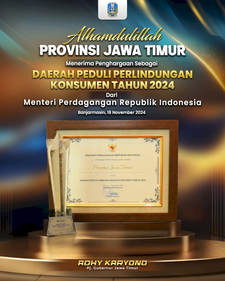Penghargaan Pemprov Jatim 