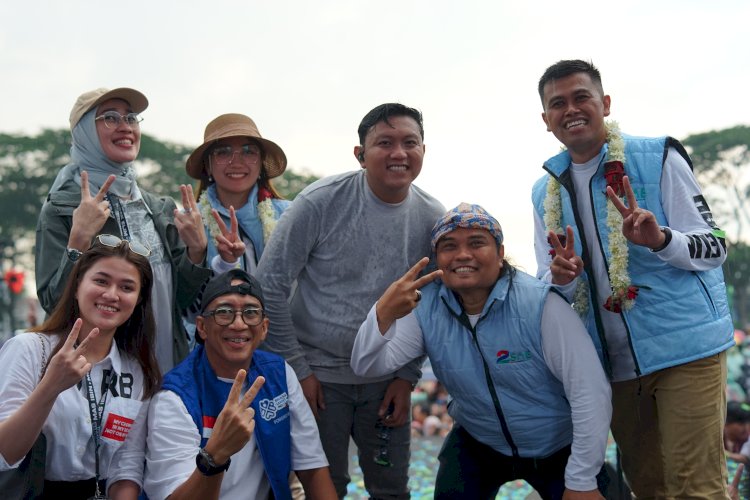 Kampanye akbar Paslon nomor urut 2, Syauqul Muhibbin (Mas Ibin) dan Elim Tyu Samba (SAE)/Ist